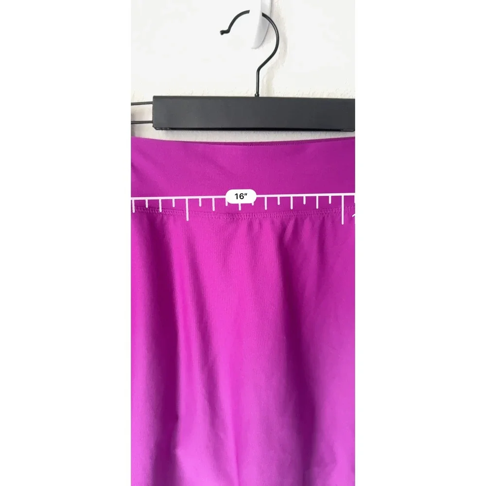 Nike Dri-FIT Tennis Skort Magenta Purple Athletic Skirt Large RN56323